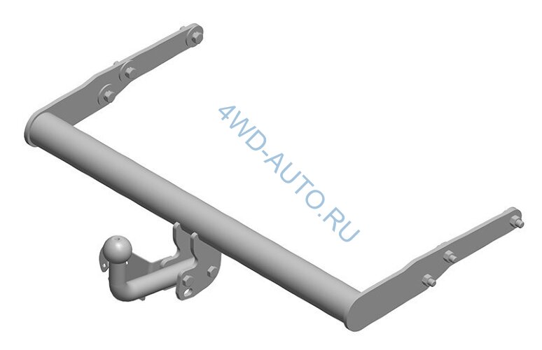 Фаркоп Avtos VW 29 для VOLKSWAGEN  Transporter T5 фургон 2003-2015, Volkswagen Multivan T5 2003-2015, Volkswagen Caravelle T5 2003-2015, кроме авто с парктроником. Без подрезки бампера. Тип шара: A. Нагрузки: 2000/100 кг
