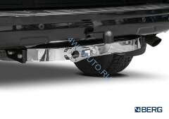 Фаркоп BERG Toyota Land Cruiser Prado 120/150, 2002- (кроме комплектации Black Onyx), шар F, с нерж. накладкой, 1500/75 кг.