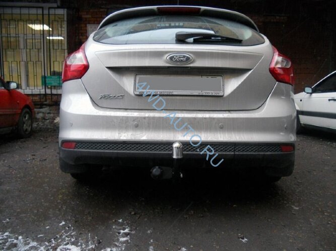 Фаркоп Трейлер 6014 Ford Focus 3 хетчбек  с 2011 г.в. без подрезки бампера. Тип шара: A. Нагрузки: 1200/60 кг.