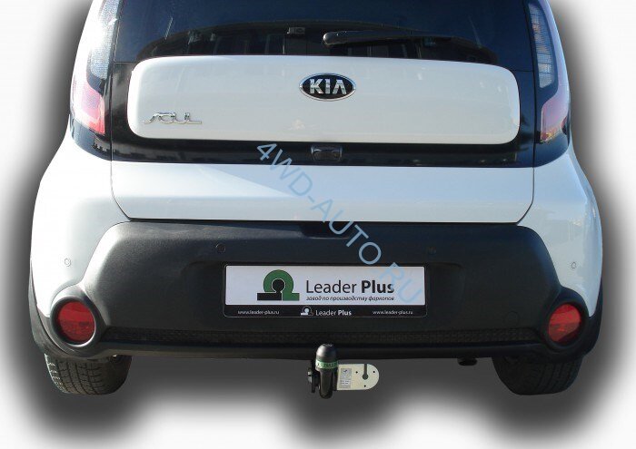 Фаркоп Leader Plus K122-A Kia Soul c 2014.  Без выреза бампера. Нагрузки 1500/75 кг.