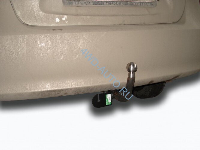 Фаркоп Leader Plus H209-A Hyundai Elantra (HD) седан 2006-2012 без выреза бампера. Нагрузки 1100/75 кг.