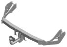 Фаркоп Avtos HY 18 для Hyundai Santa Fe Classic 2007-2013, Hyundai Santa Fe 2001-2006 требуется подрезка бампера. Тип шара: A. Нагрузки: 2000/100 кг
