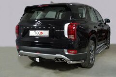 Фаркоп ТСС TCU00180N на Hyundai Palisade  с 2021 г/в (шар тип "E" нержавейка)