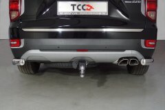 Фаркоп ТСС TCU00180N на Hyundai Palisade  с 2021 г/в (шар тип "E" нержавейка)