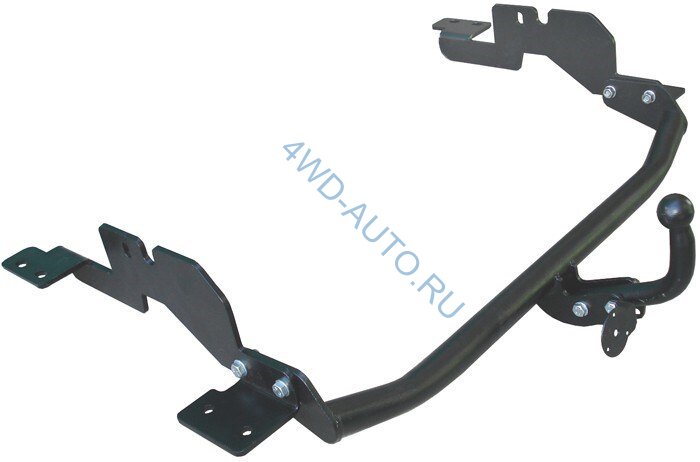 Фаркоп Leader Plus H208-A Hyundai H1, Starex 1998-2004 г.в. (2WD задняя рессорная подвеска). Без выреза бампера.  Нагрузки 1200/75 кг.