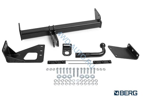 Фаркоп BERG, Nissan X-Trail, 2007-2015, шар А, 1500/75 кг