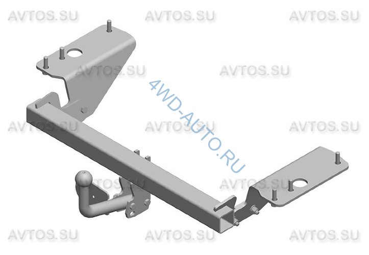 Фаркоп Avtos TY 18 для TOYOTA Corolla  2007-2013