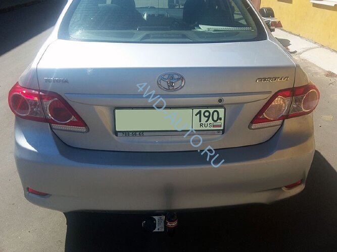 Фаркоп Avtos TY 18 для TOYOTA Corolla  2007-2013