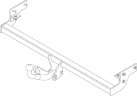 Фаркоп Avtos HY 20 для HYUNDAI Elantra 2007-2010 седан. Требуется подрезка бампера. Тип шара: A. Нагрузки: 750/50 кг