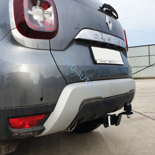 Фаркоп Уникар на Renault Duster с 2021 г. шар Е под американский квадрат