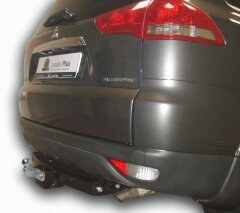 Фаркоп Leader Plus M115-F для Mitsubishi Pajero Sport 2 2008-2016, Mitsubishi Pajero Sport 3 2016-. Без выреза бампера. Нагрузки 2000/100 кг, (замена для M110-F, снятого с производства).