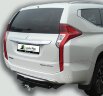 Фаркоп Leader Plus M115-F для Mitsubishi Pajero Sport 2 2008-2016, Mitsubishi Pajero Sport 3 2016-. Без выреза бампера. Нагрузки 2000/100 кг, (замена для M110-F, снятого с производства).