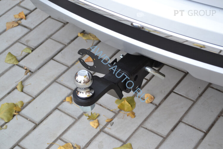Фаркоп PT GROUP CTH-21-991101.22 на Chery Tiggo 4 с 2021 г/в, Chery Tiggo 4 Pro 2022-. | Шар быстросъемный под американский квадрат