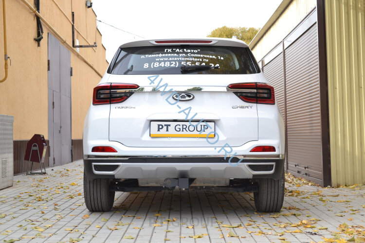 Фаркоп PT GROUP CTH-21-991101.22 на Chery Tiggo 4 с 2021 г/в, Chery Tiggo 4 Pro 2022-. | Шар быстросъемный под американский квадрат
