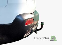 Фаркоп Leader Plus H215-A для Kia Sorento XM 2009-2012, Hyundai Santa Fe CM 2006-2012. Требуется вырез в бампере. Нагрузки 1300/75 кг.