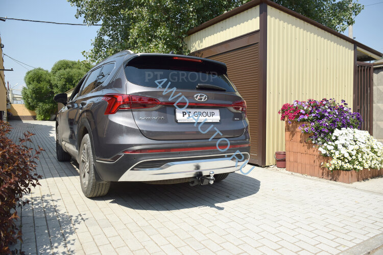 Фаркоп PT GROUP HSF-21-991101.22 на HYUNDAI Santa Fe 2021-/ KIA Sorento 2021- | Быстросъемный крюк под американский квадрат