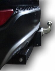 Фаркоп Leader Plus H224-F Hyundai Santa Fe (DM) 2012-.../ Kia Sorento 4 (XM FL) 2012-... Без выреза в бампере. Нагрузки 2000/100 кг.