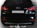 Фаркоп Leader Plus H224-F(N) Hyundai Santa Fe (DM) 2012-.../ Kia Sorento 4 (XM FL) 2012-... (с нерж. пластиной).  Без выреза в бампере. Нагрузки 2000/100 кг.
