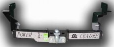 Фаркоп Leader Plus H224-F(N) Hyundai Santa Fe (DM) 2012-.../ Kia Sorento 4 (XM FL) 2012-... (с нерж. пластиной).  Без выреза в бампере. Нагрузки 2000/100 кг.