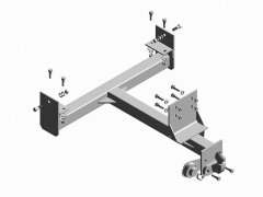 Фаркоп Трейлер 330202К2 на ГАЗ-330202 удлинённый и все его модификации, ГАЗ-33023 фермер удлинённый