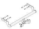 Фаркоп Avtos HY 01 для на Hyundai Accent ТагАЗ седан 2000-2012, Hyundai Accent седан, хетчбек 3/5 дверей (производства Корея) 2000-2006. Без подрезки бампера. Тип шара: A. Нагрузки: 1100/75 кг