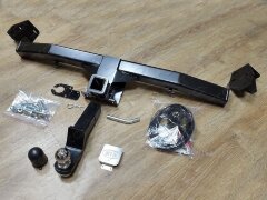 Фаркоп ТСС TCU00065N на Kia Mohave с 2016 г/в (шар тип "E" нержавейка)