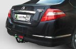 Фаркоп Leader Plus N117-A Nissan Teana J32 2008-2014. Без выреза бампера. Нагрузки 1100/75 кг.