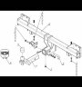 Фаркоп ТСС TCU00173 на Geely Tugella с 2020 г.в.