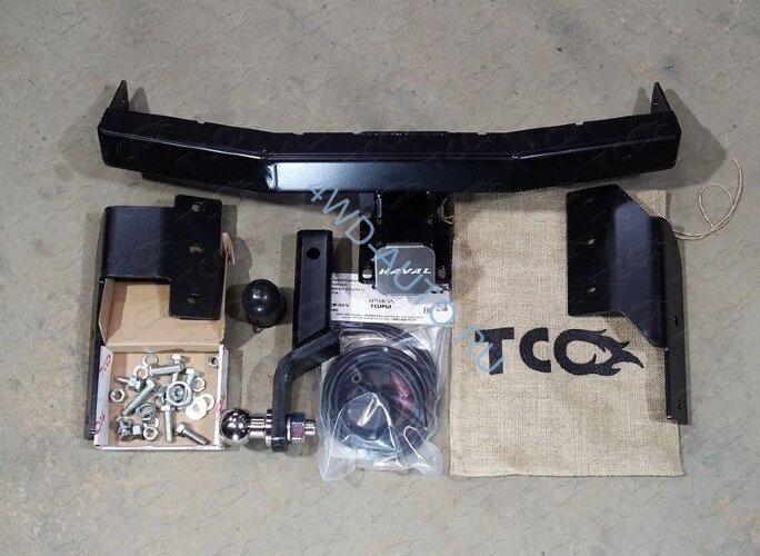 Фаркоп ТСС TCU00135N на Haval H6 c 2015 г/в шар тип "E" нержавейка