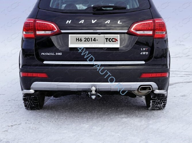 Фаркоп ТСС TCU00135N на Haval H6 c 2015 г/в шар тип "E" нержавейка