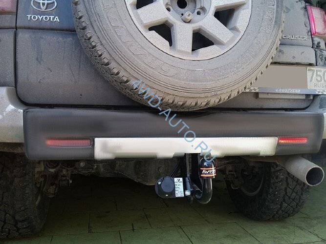 Фаркоп Avtos TY 26 для TOYOTA Land Cruiser 120 2002-2009, Toyota Land Cruiser Prado 150 2009- требуется подрезка бампера. Тип шара: A. Нагрузки: 2800/130 кг.