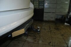 Фаркоп ТСС TCU00097 на Toyota Fortuner с 2017 г/в (надпись Fortuner)