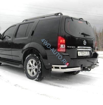 Фаркоп Leader Plus N108-FC Nissan Pathfinder 3 2004-2014. Требуется подрезка бампера для авто с 2010 г выпуска (кузов R51) . Нагрузки 1200/50 кг.