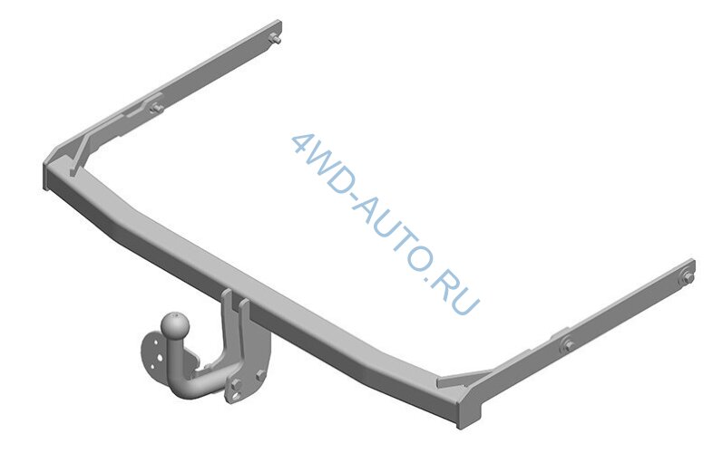 Фаркоп Avtos FD 21 для FORD Fusion 2002-2012 хетчбек (5д). Без подрезки бампера. Тип шара: A. Нагрузки: 900/50 кг