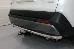 Фаркоп ТСС TCU00147N на Toyota Rav 4 с 2019 г.в. Шар тип "E" нержавейка Легкосъёмный "американский" квадрат 50х50