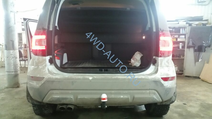 Фаркоп Трейлер 9720 Skoda Yeti 2009-н.в. Требуется подрезка бампера. Тип шара: A. Нагрузки: 1200/60 кг.