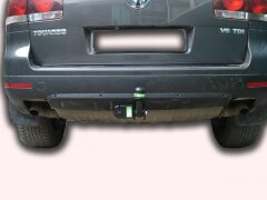 Фаркоп Leader Plus V124-A Audi Q7 2007-2015 / Volkswagen Touareg  c 2010 г.в. Подрезка бампера не требуется. Тип шара: А. Нагрузки 1500/75 кг