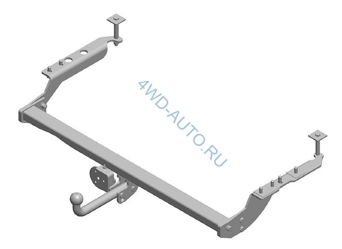 Фаркоп Avtos SU 06 для Subaru Forester 1997-2008 без подрезки бампера. Тип шара: A. Нагрузки: 1500/75 кг. 