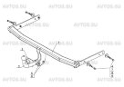 Фаркоп Avtos VW 32 для VOLKSWAGEN Jetta 2011- седан. Требуется подрезка бампера. Тип шара: A. Нагрузки: 1500/75 кг.
