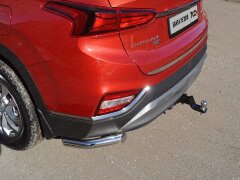 Фаркоп ТСС TCU00129 на Hyundai Santa Fe с 2018 г/в | Легкосъёмный "американский" квадрат 50х50